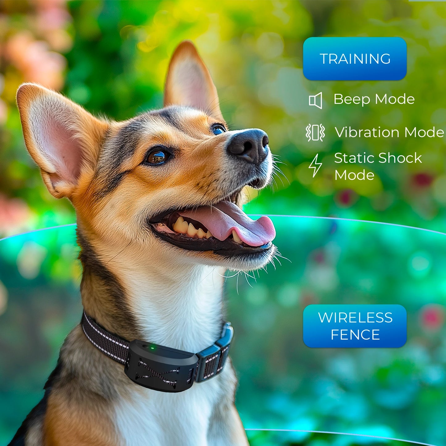 STÙNICK SC-1 Dog Bark Collar Rechargeable & Beep Vibration Shock