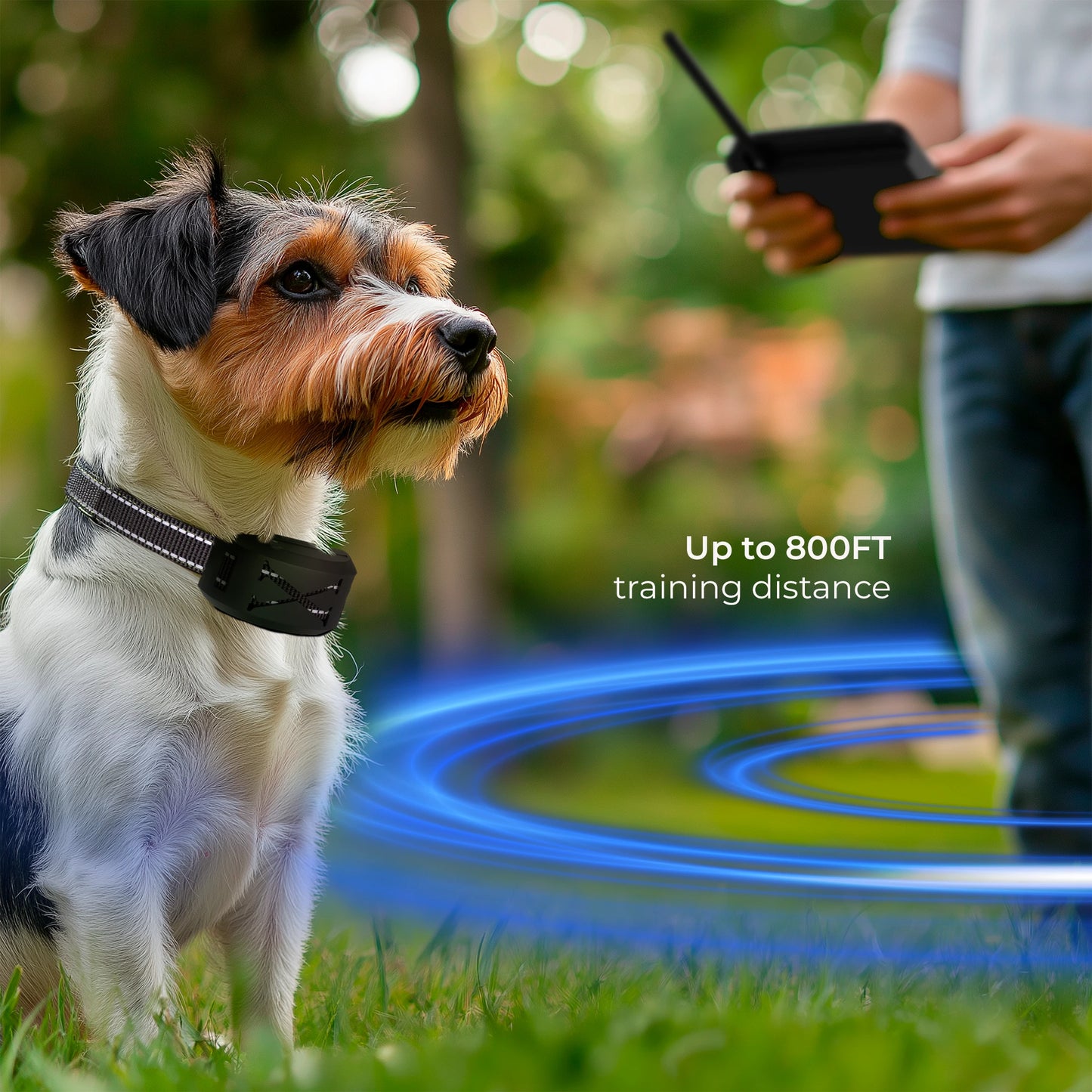 STÙNICK SC-1 Dog Bark Collar Rechargeable & Beep Vibration Shock
