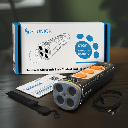 STÙNICK SB3 Handheld Ultrasonic Bark Control And Training